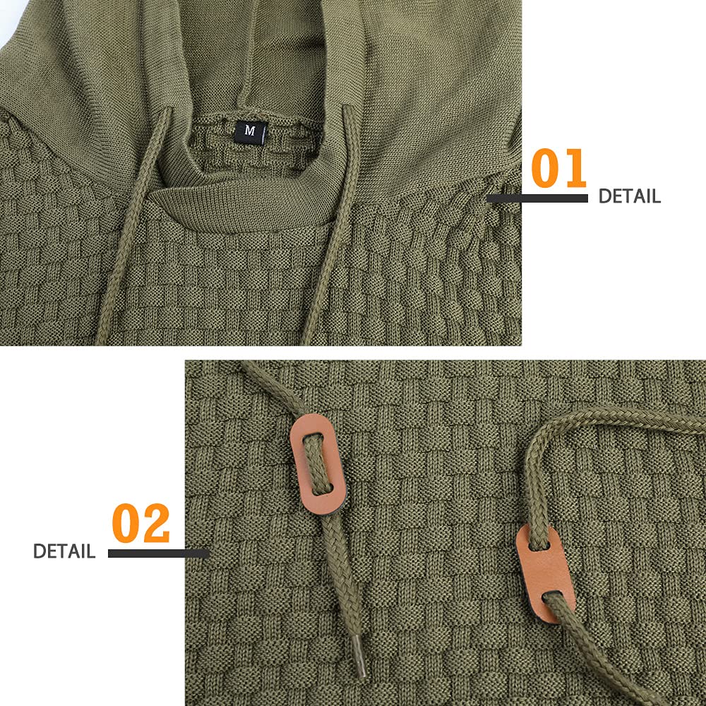 EBXN Sudadera con Capucha para Hombre