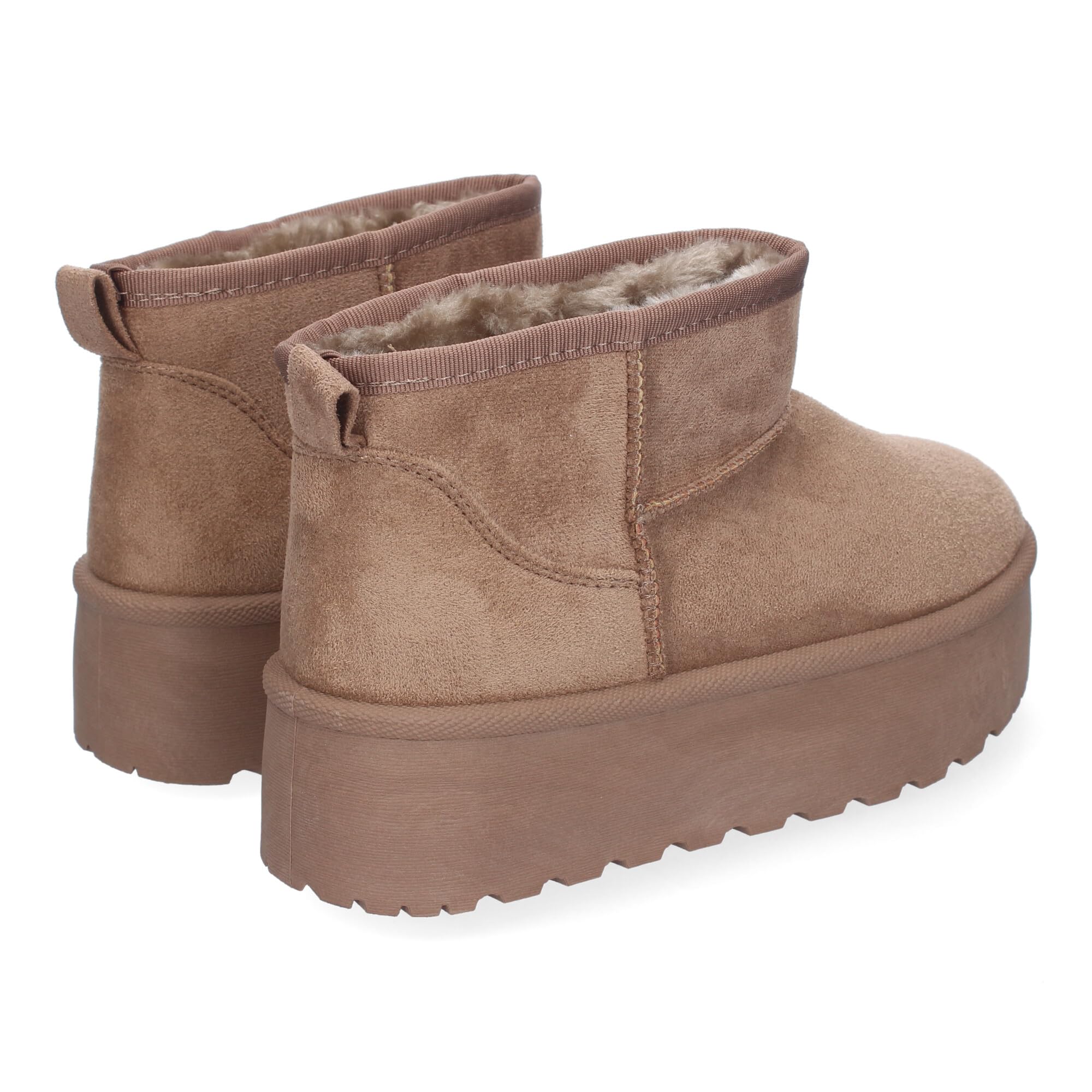 EBXN Botin Plano para Mujer