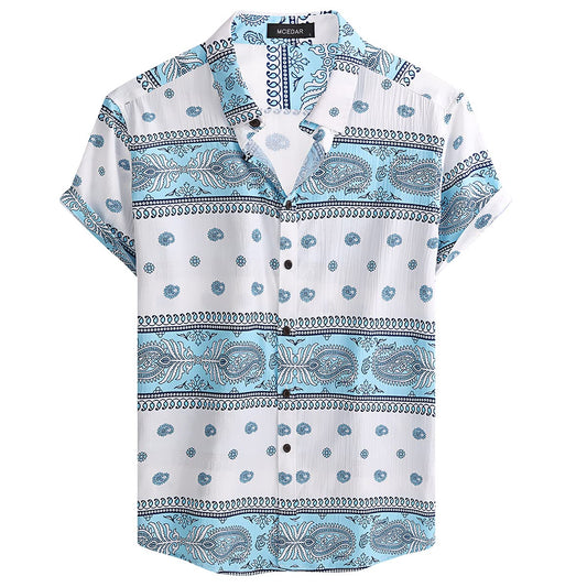 Mens Casual Short Sleeve