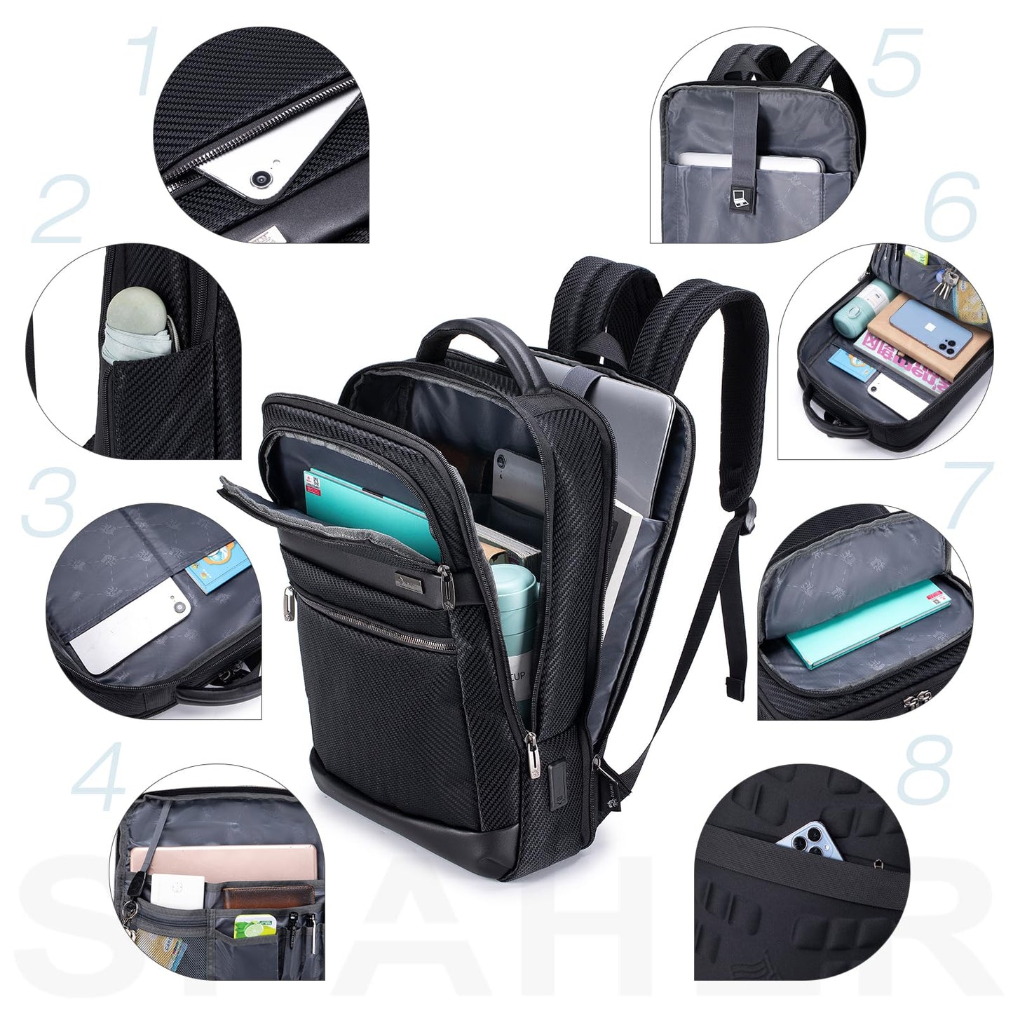 EBXN Mochila Viaje Cabina Avion