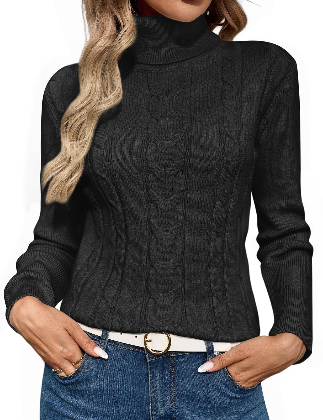 EBXN Heekpek Jersey Mujer Cuello Alto