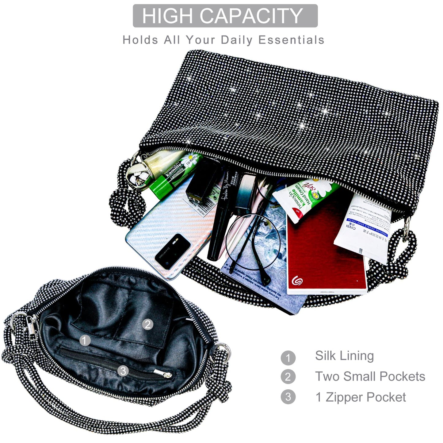 EBXN Bolso Fiesta Mujer