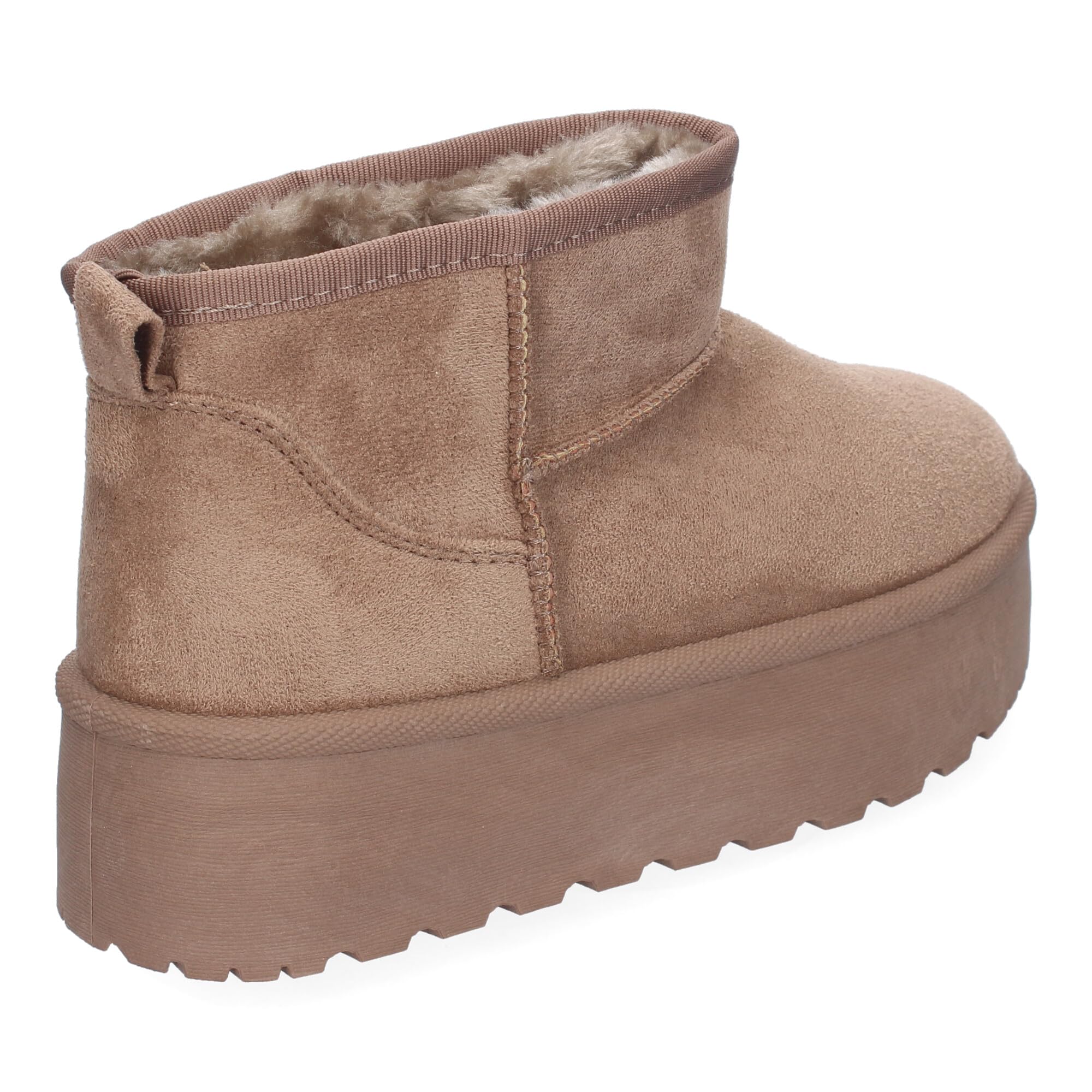 EBXN Botin Plano para Mujer