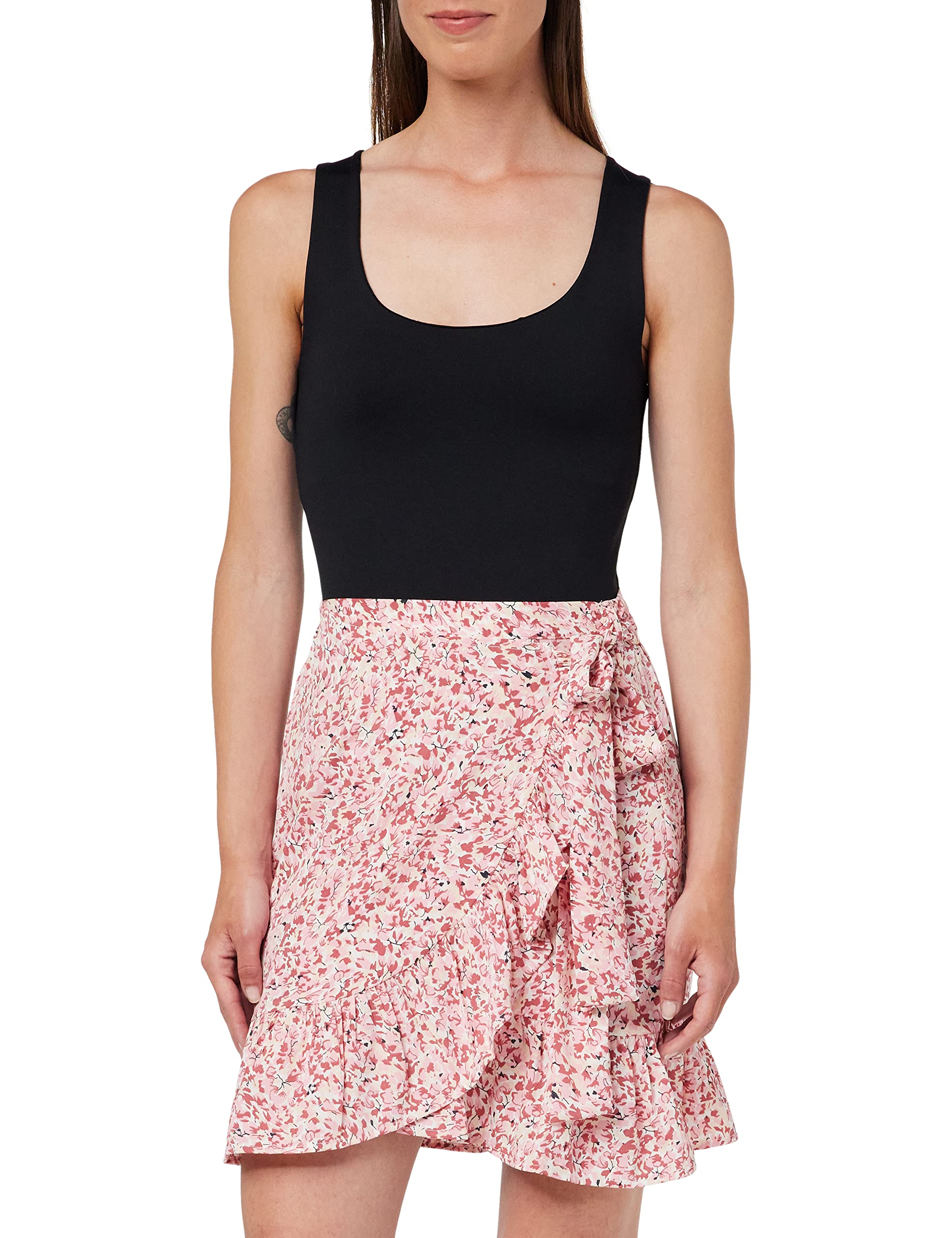 EBXN Wrap Skirt Wvn Noos Falda para Mujer
