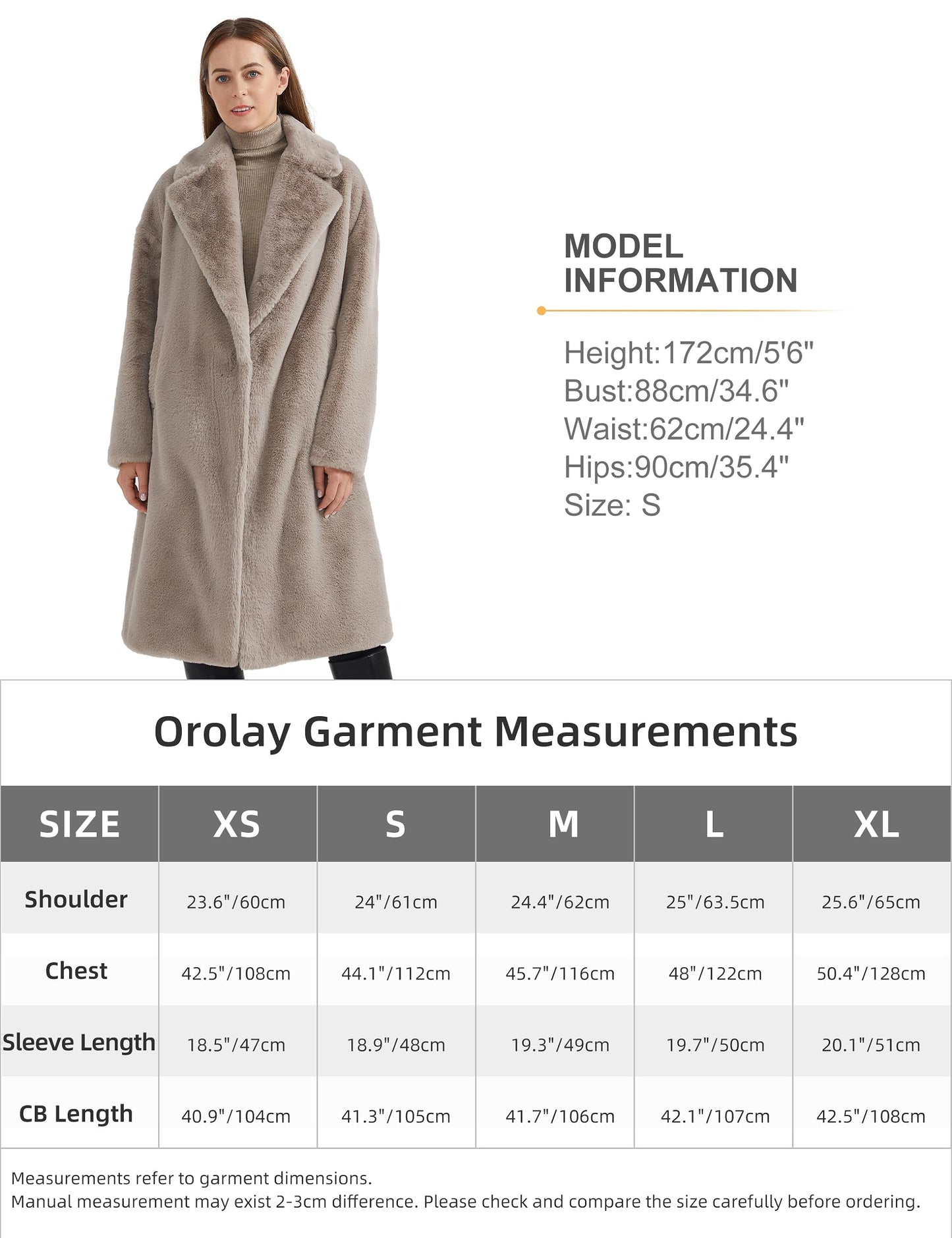 EBXN Fuzzy Fleece Winter Jacket