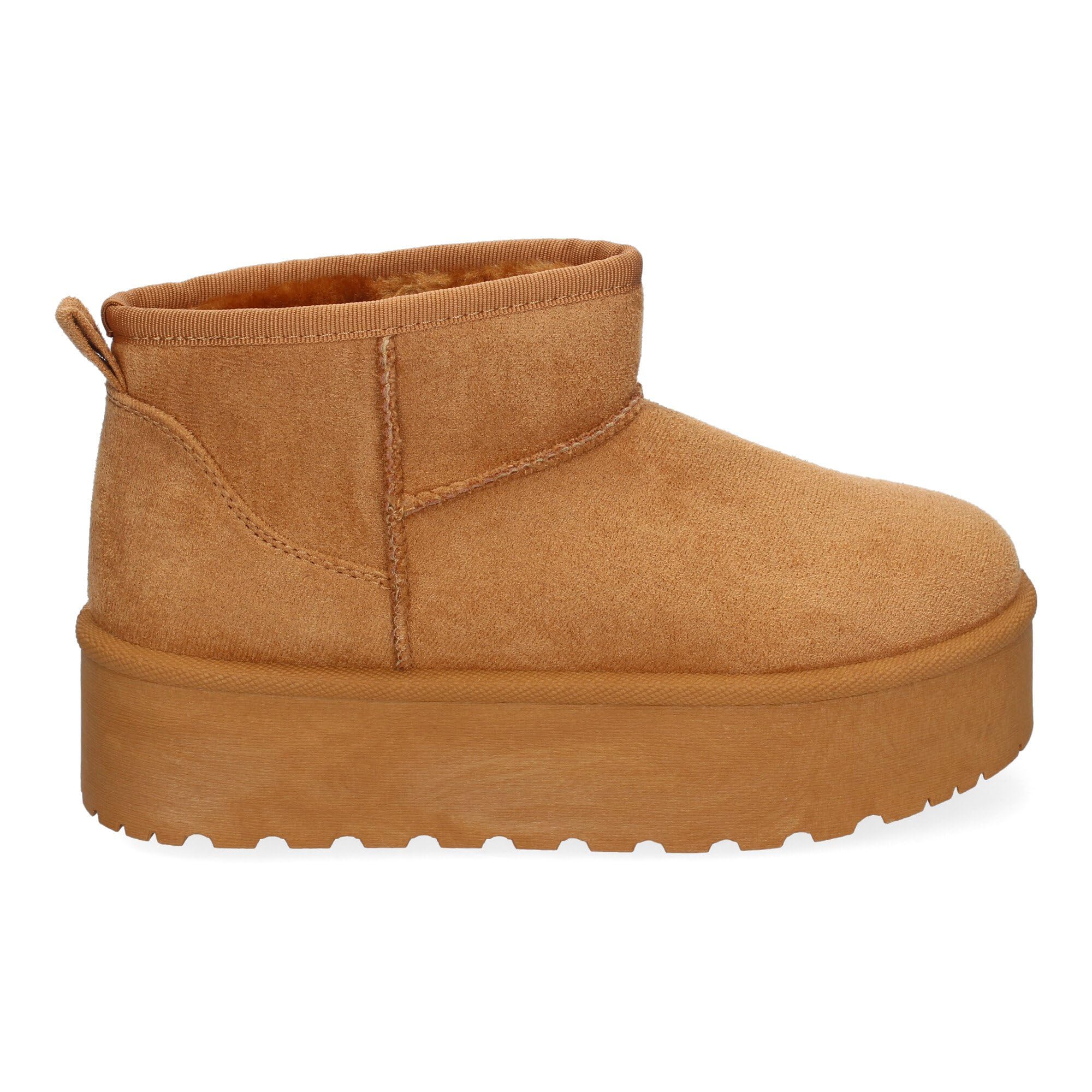 EBXN Botin Plano para Mujer