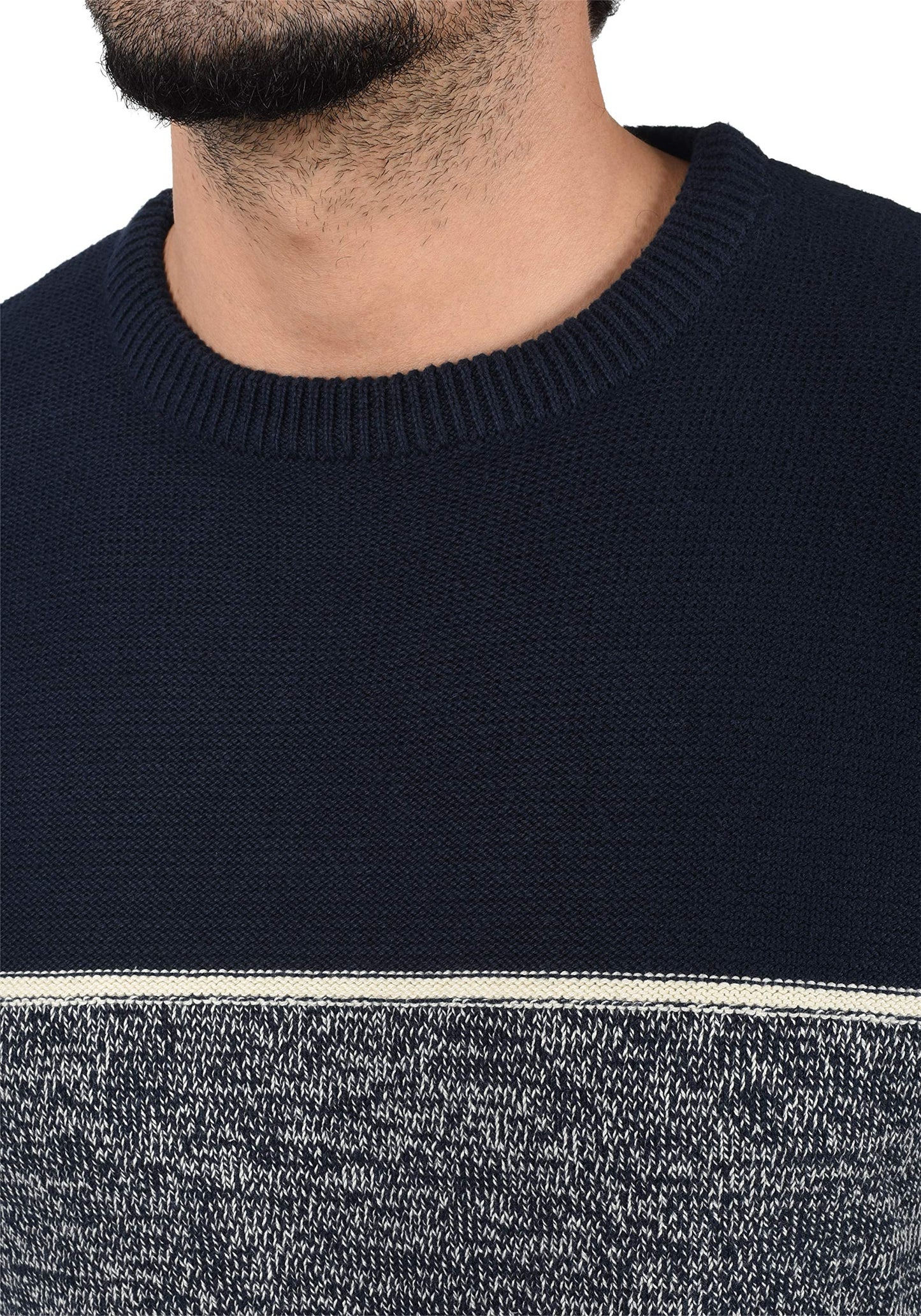EBXN Jersey De Punto Suéter para Hombre
