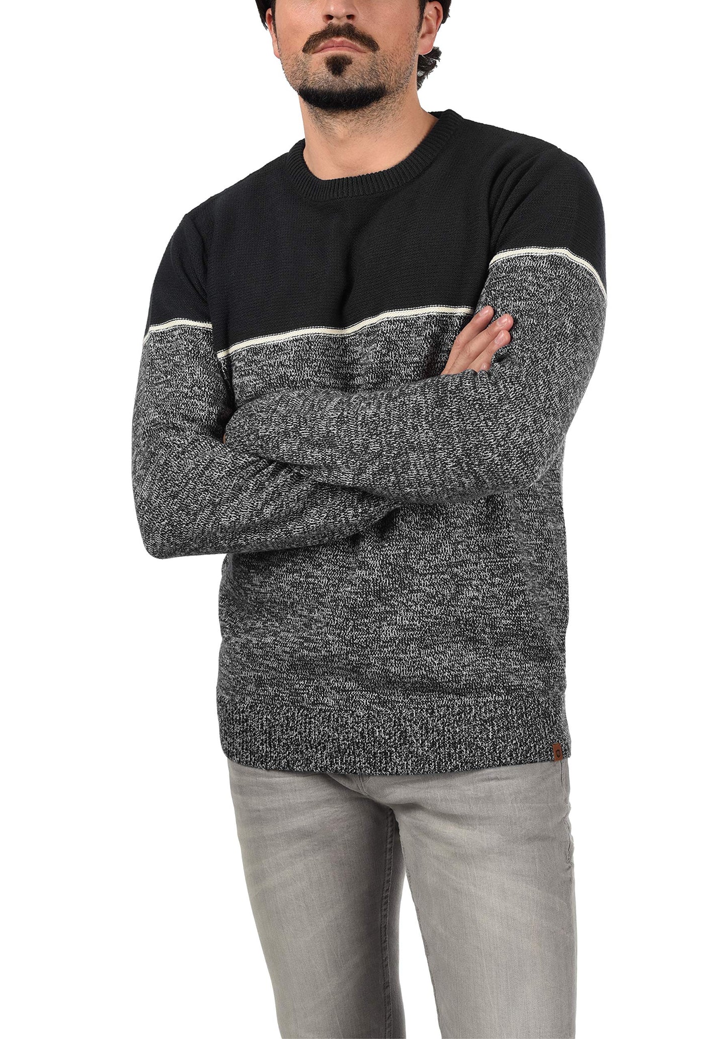 EBXN Jersey De Punto Suéter para Hombre