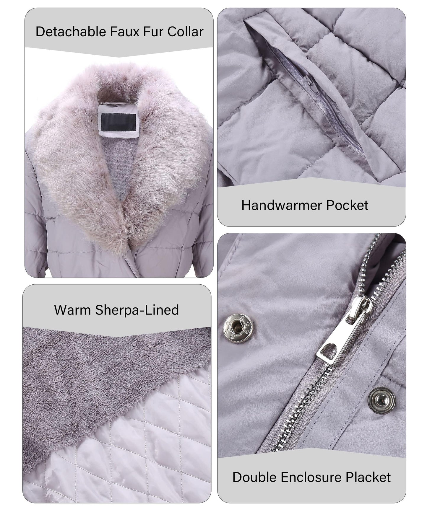 EBXN Winter Puffer Jacket Cold-Resistant