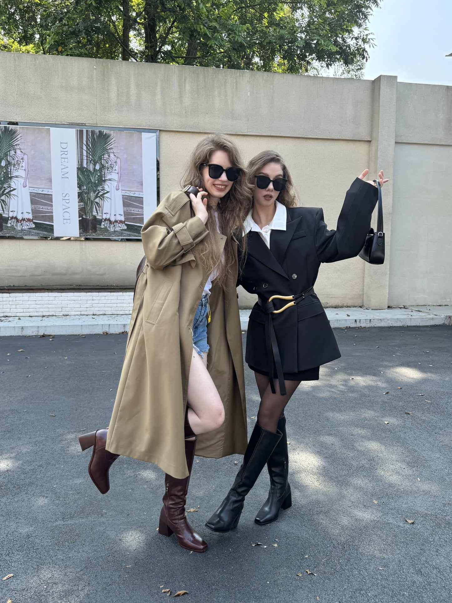 EBXN Knee High Boots for Women
