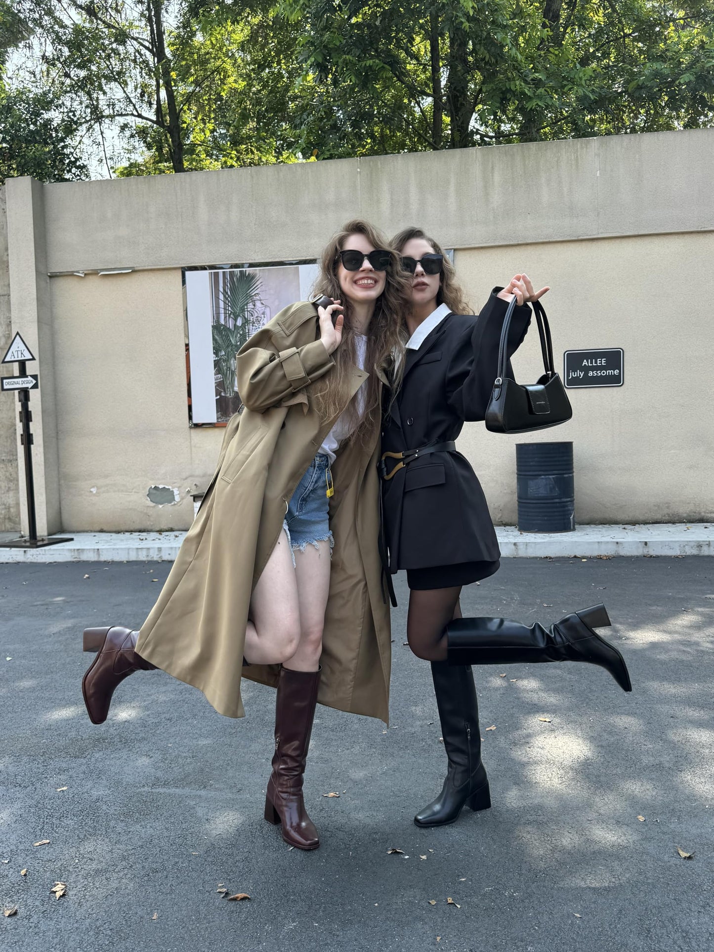 EBXN Knee High Boots for Women