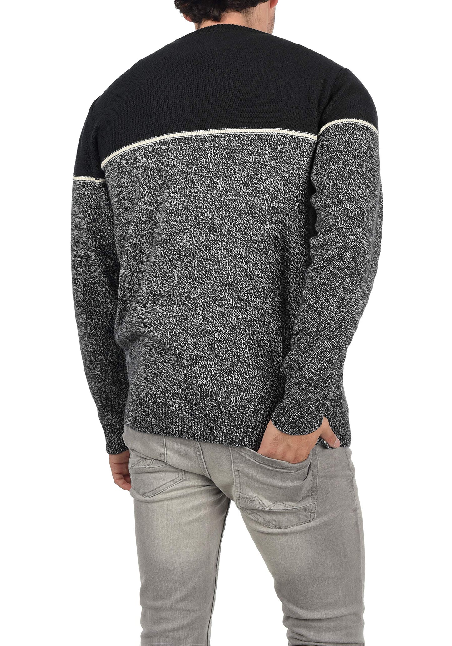 EBXN Jersey De Punto Suéter para Hombre