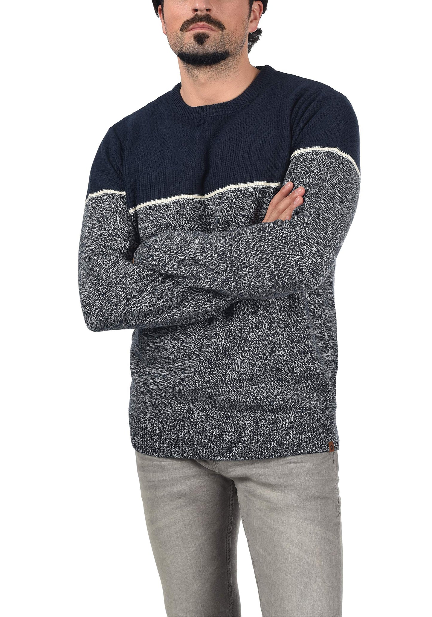 EBXN Jersey De Punto Suéter para Hombre
