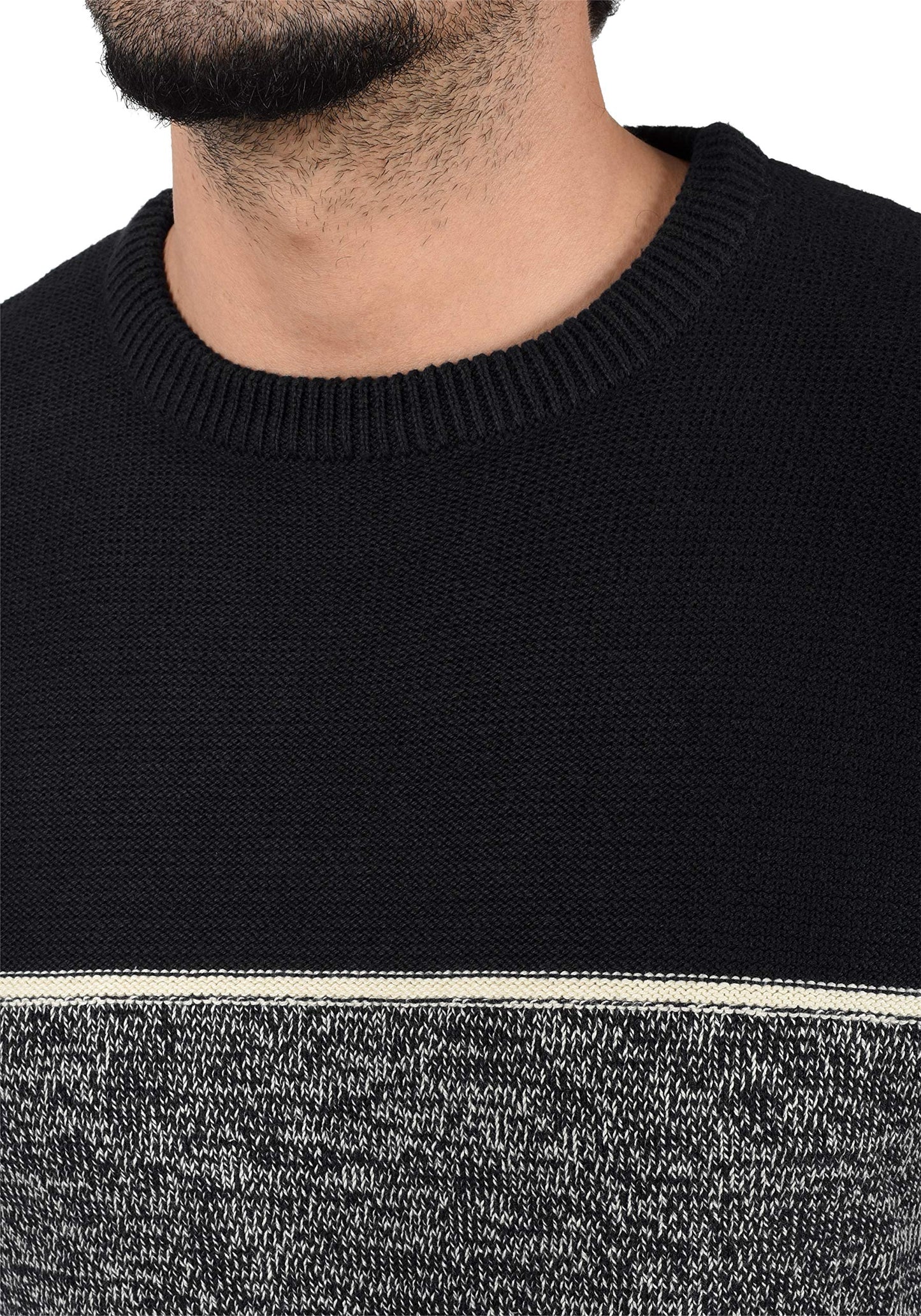 EBXN Jersey De Punto Suéter para Hombre