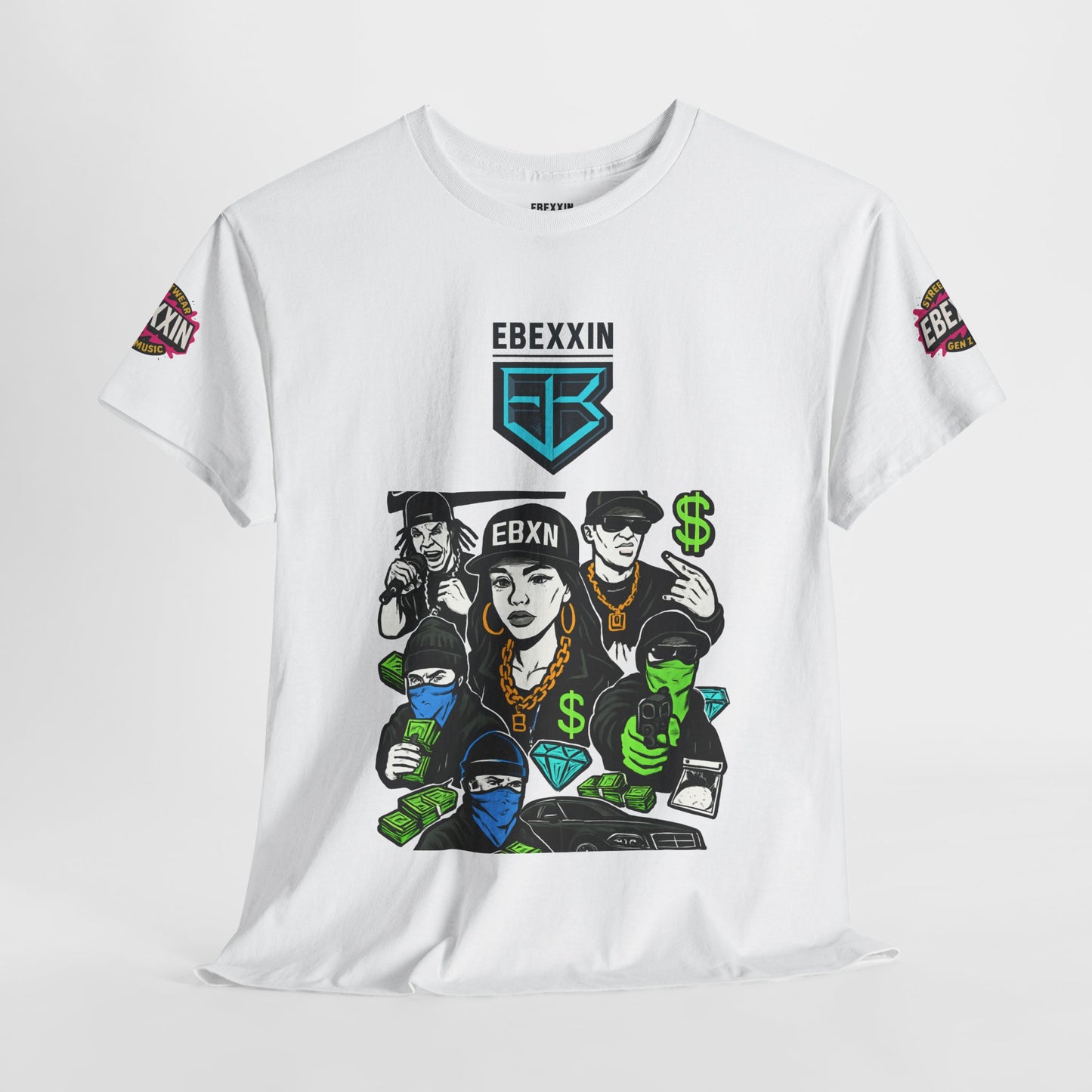 eBexxin - Street Art Graphic t-Shirt