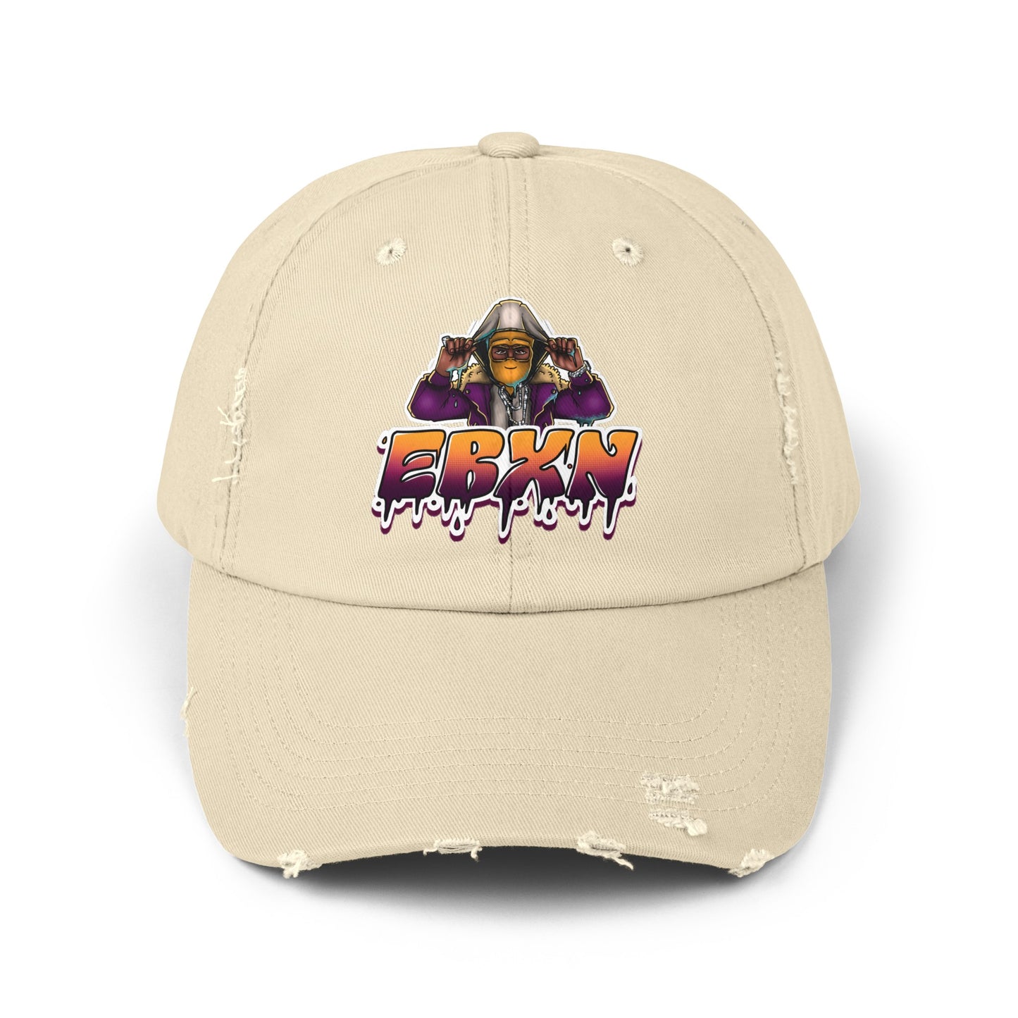 Unisex Distressed Cap
