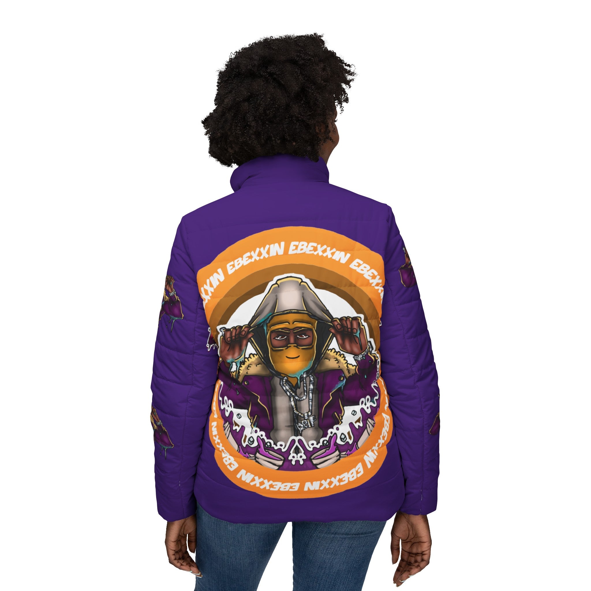UNISEX’S Puffer Jacket (AOP)