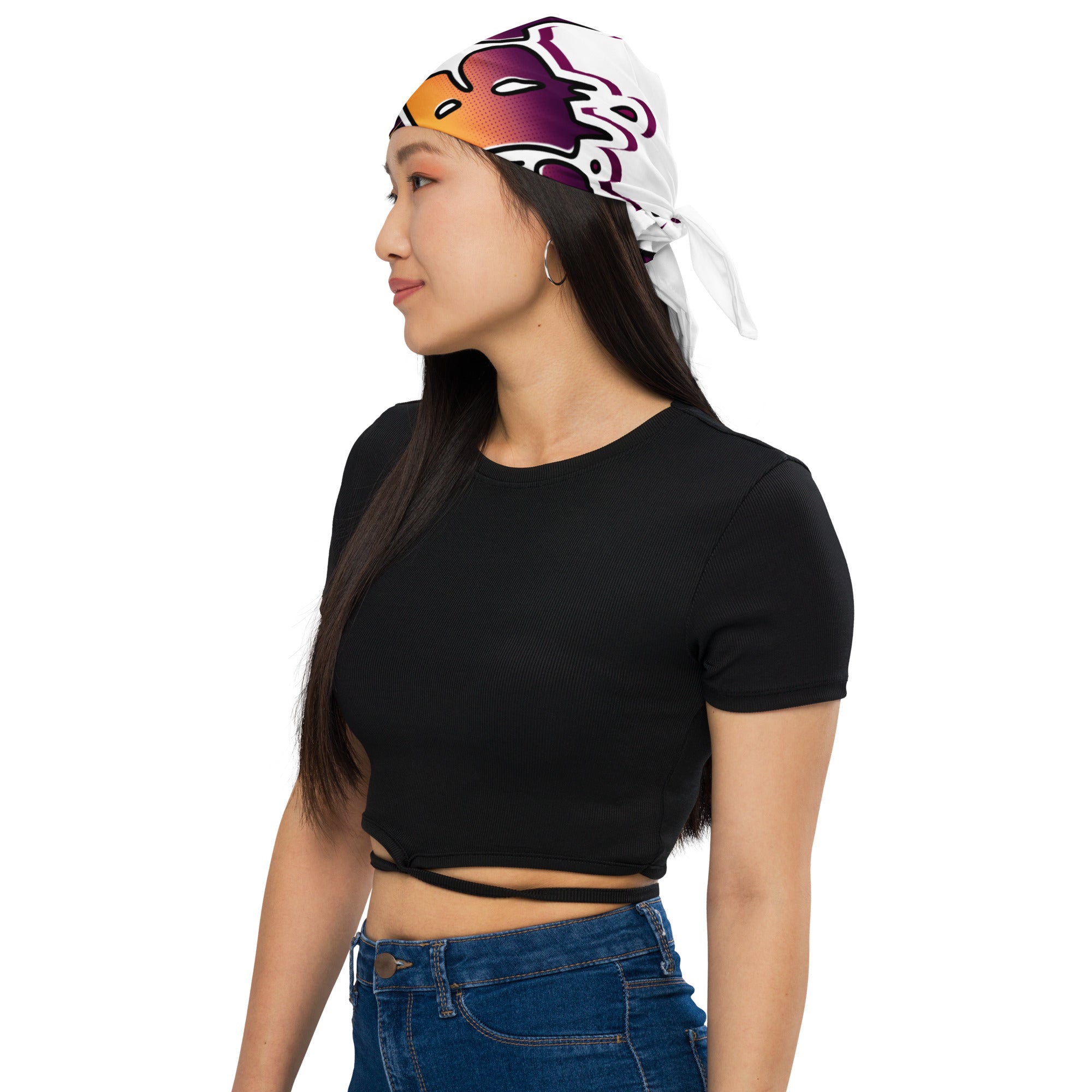 All-over print bandana