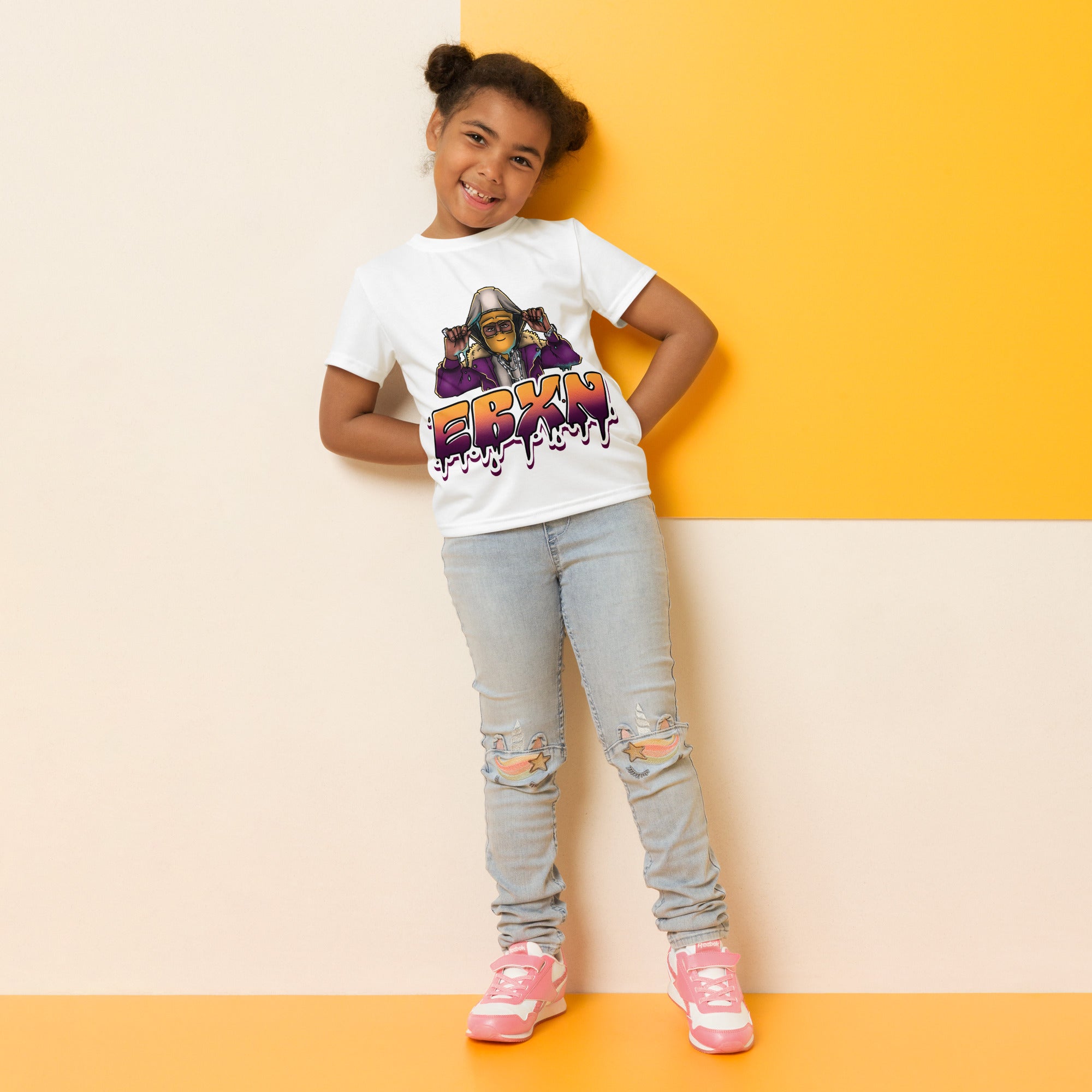 Kids crew neck t-shirt