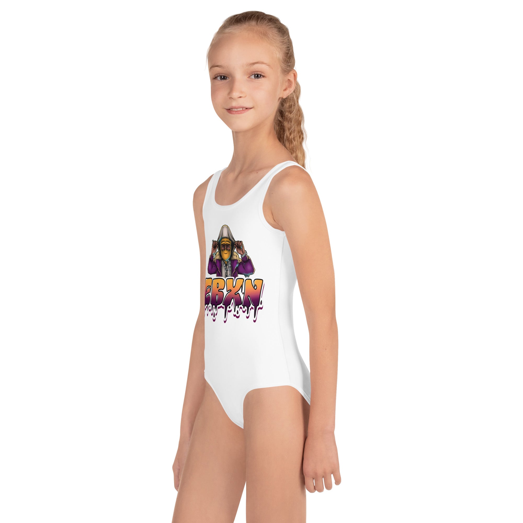 All-Over Print Kids Swimsuit