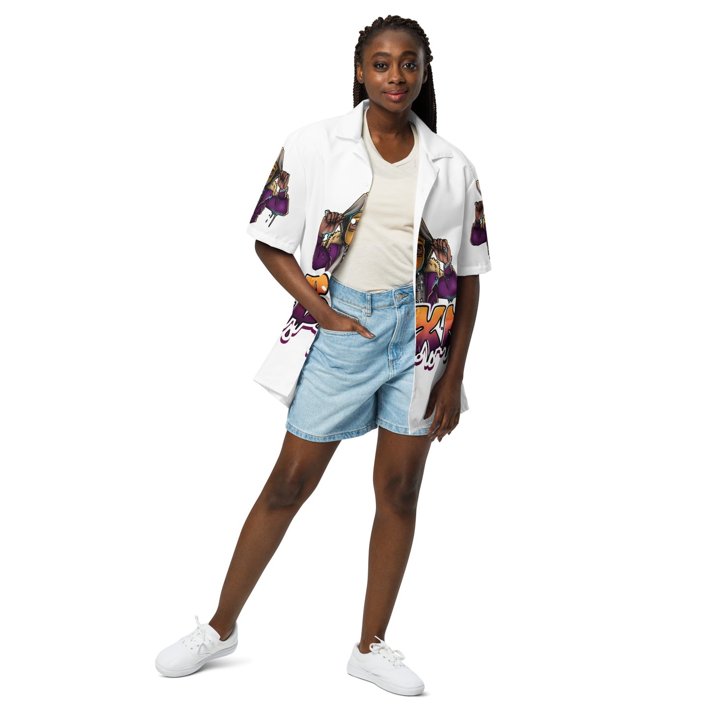 eBexxin - Unisex button shirt