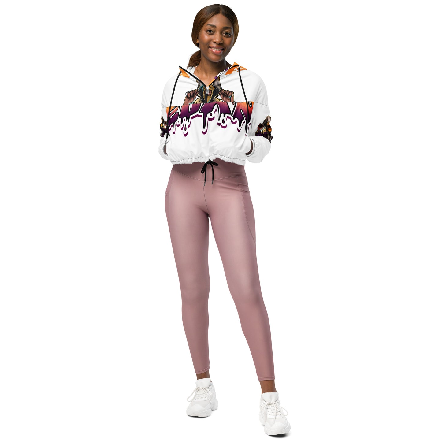 Women’s cropped windbreaker