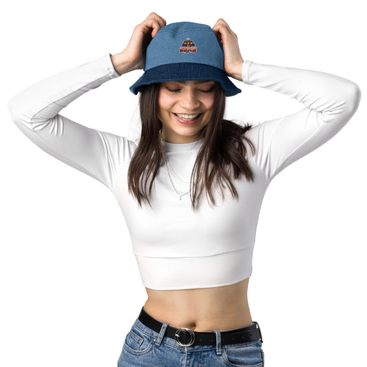 eBexxin - Denim bucket hat