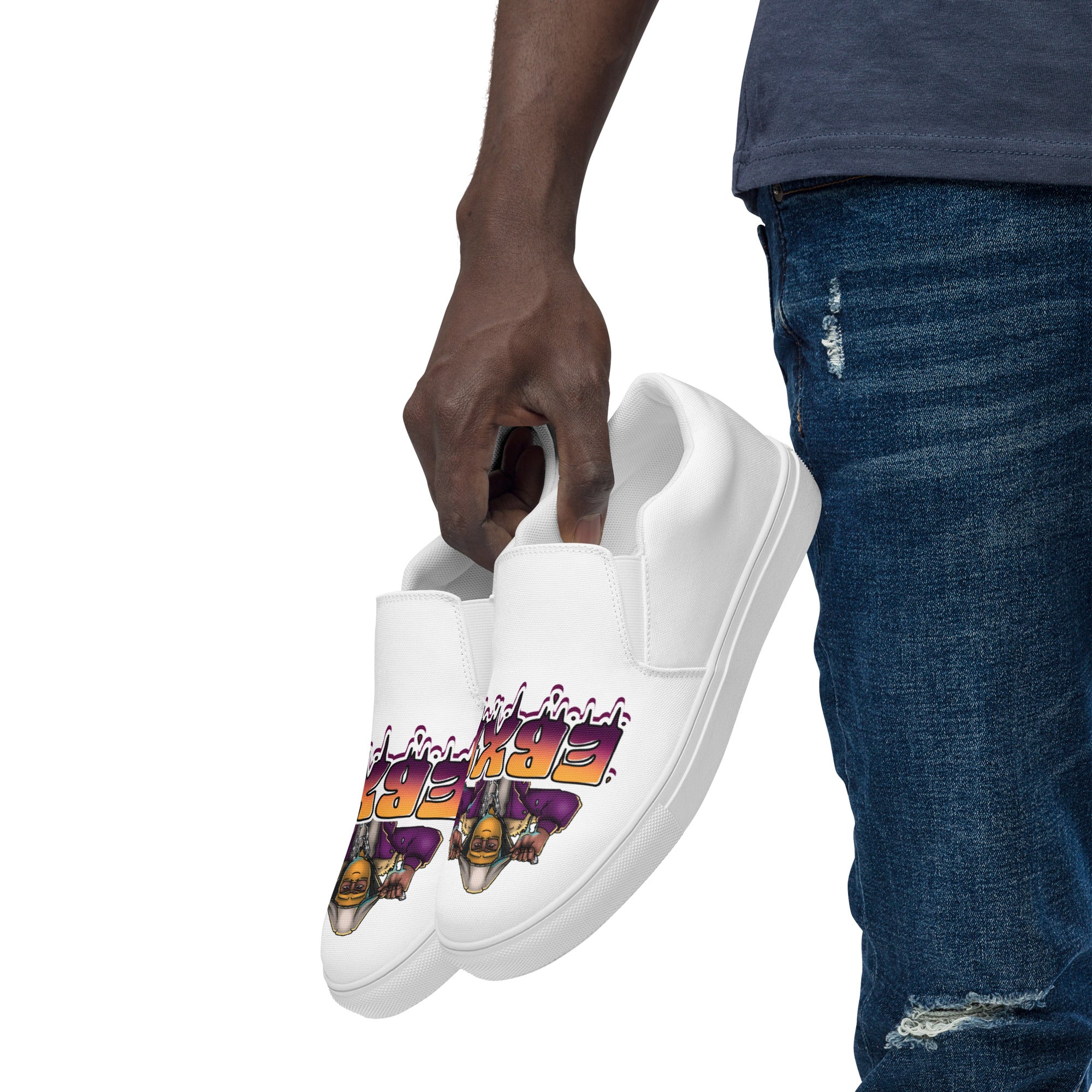 Men’s slip-on canvas shoes