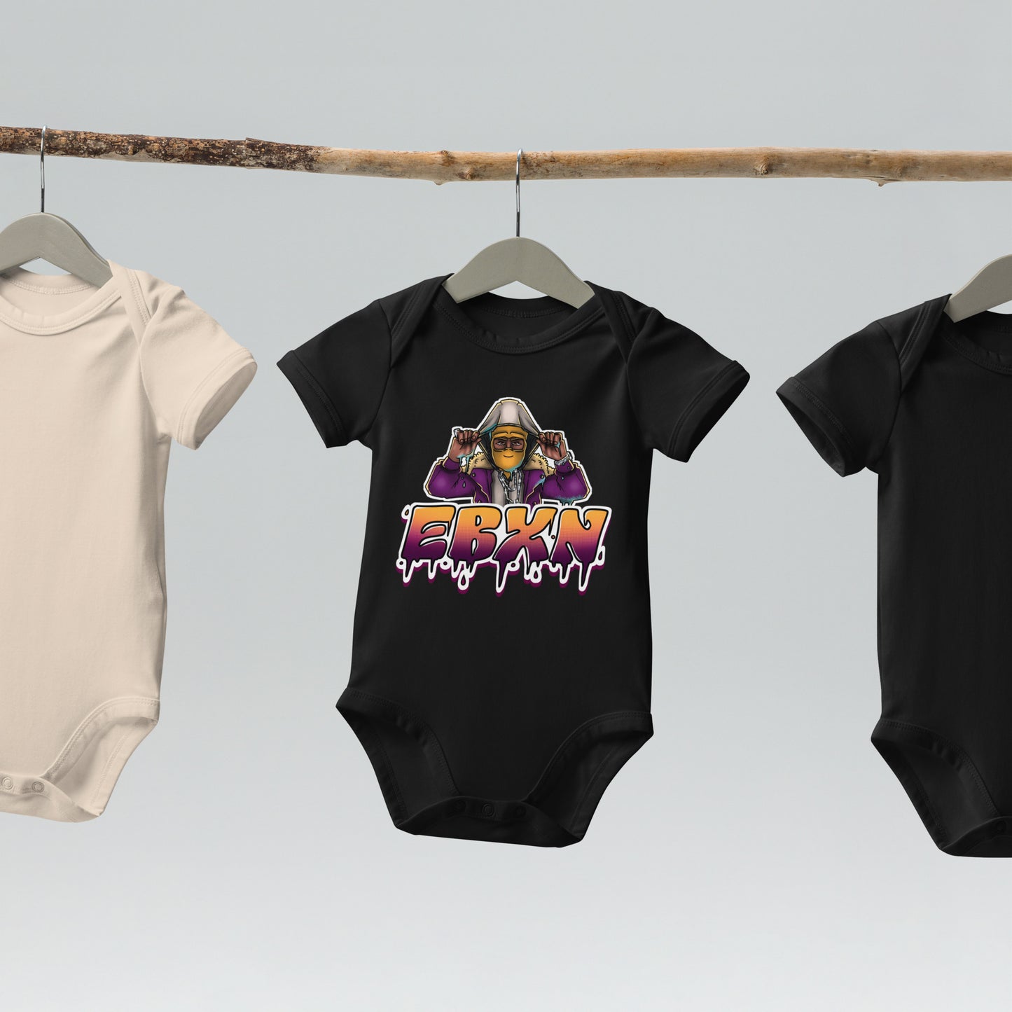 Organic cotton baby bodysuit