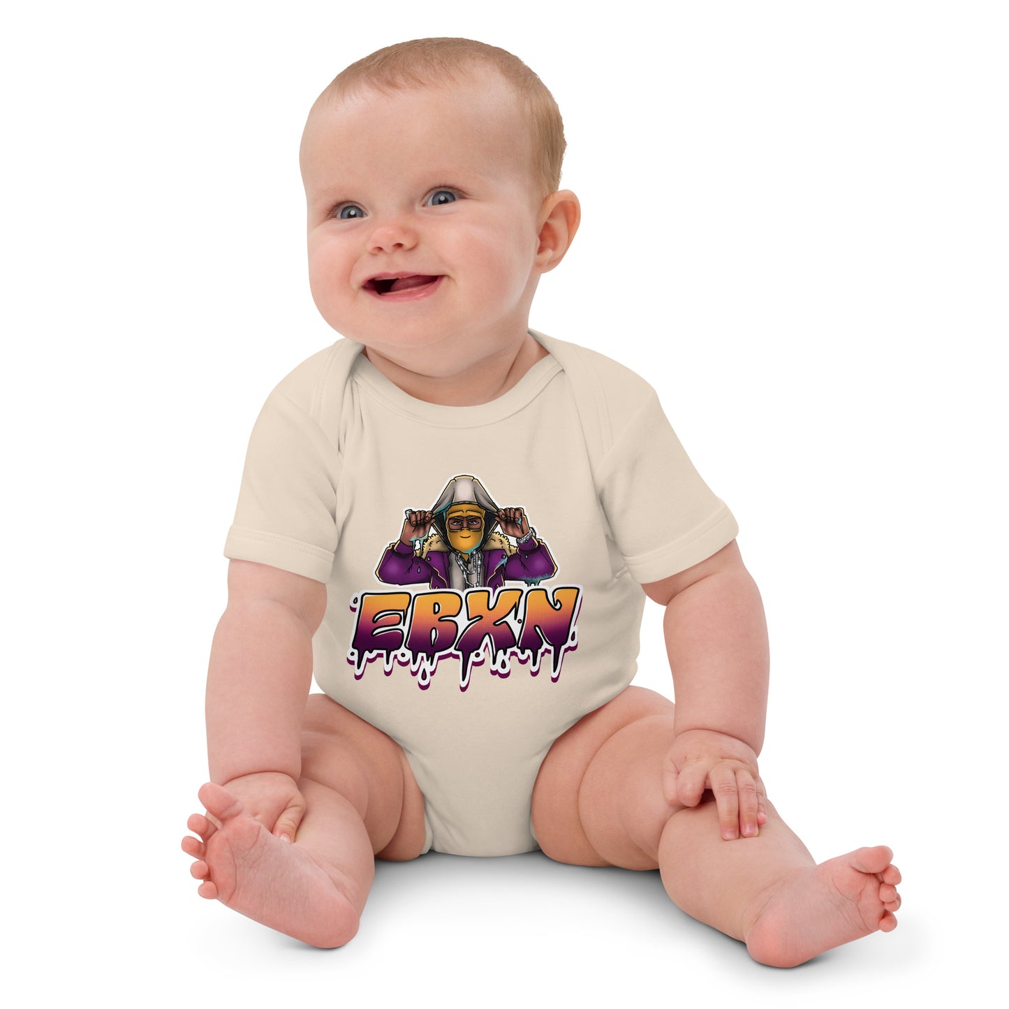 Organic cotton baby bodysuit