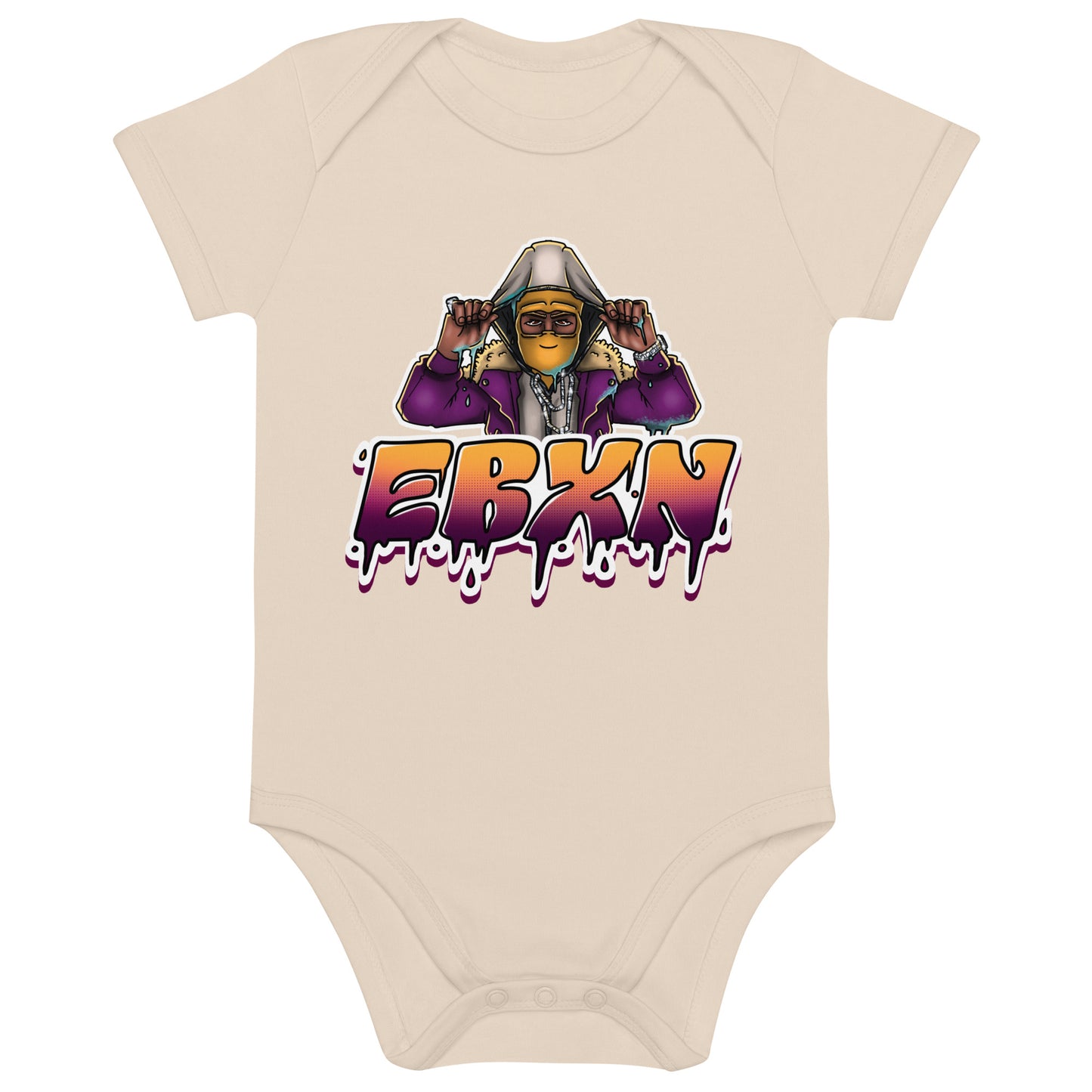 Organic cotton baby bodysuit