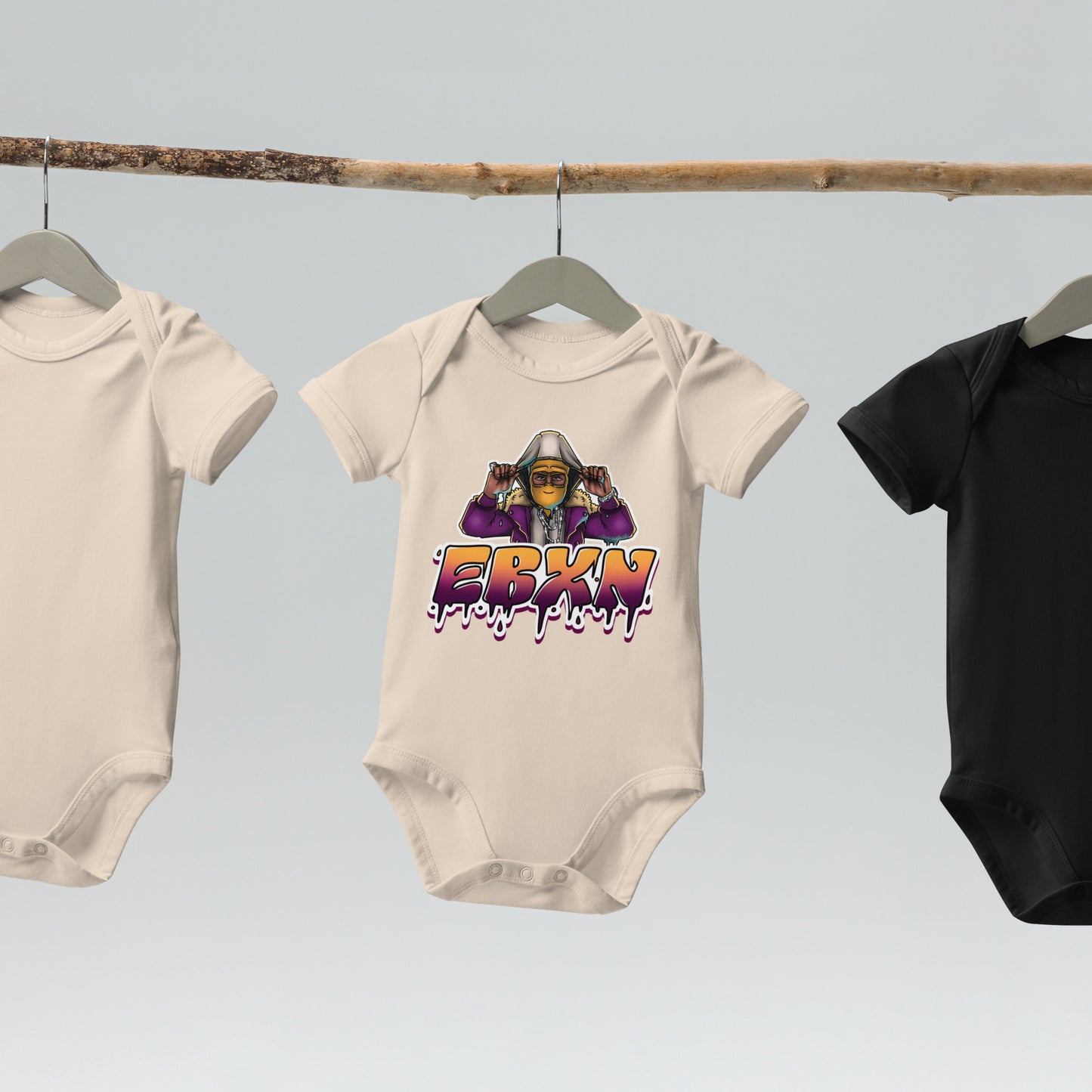 Organic cotton baby bodysuit