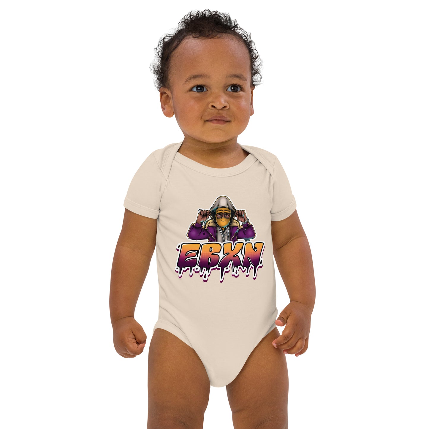Organic cotton baby bodysuit